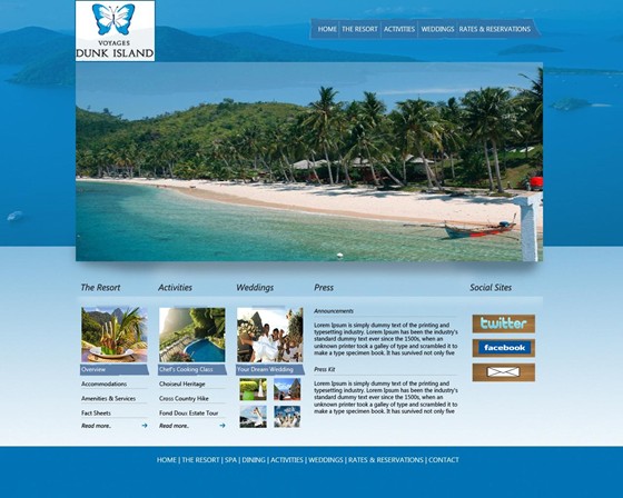 web designs: Web templates